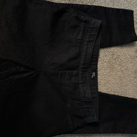 1822 Pull On Ankle Length Skinny Jeans Size 10 Dark Blue - Picture 8 of 9